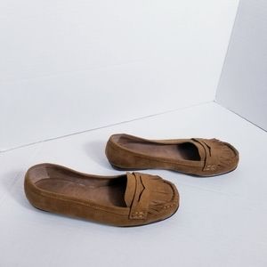 AEROSOLES BROWN LOAFERS SIZE 7